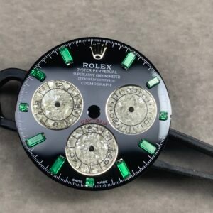 Rolex Daytona dial, gemstone scale, enamel surface, 4130 movement universal