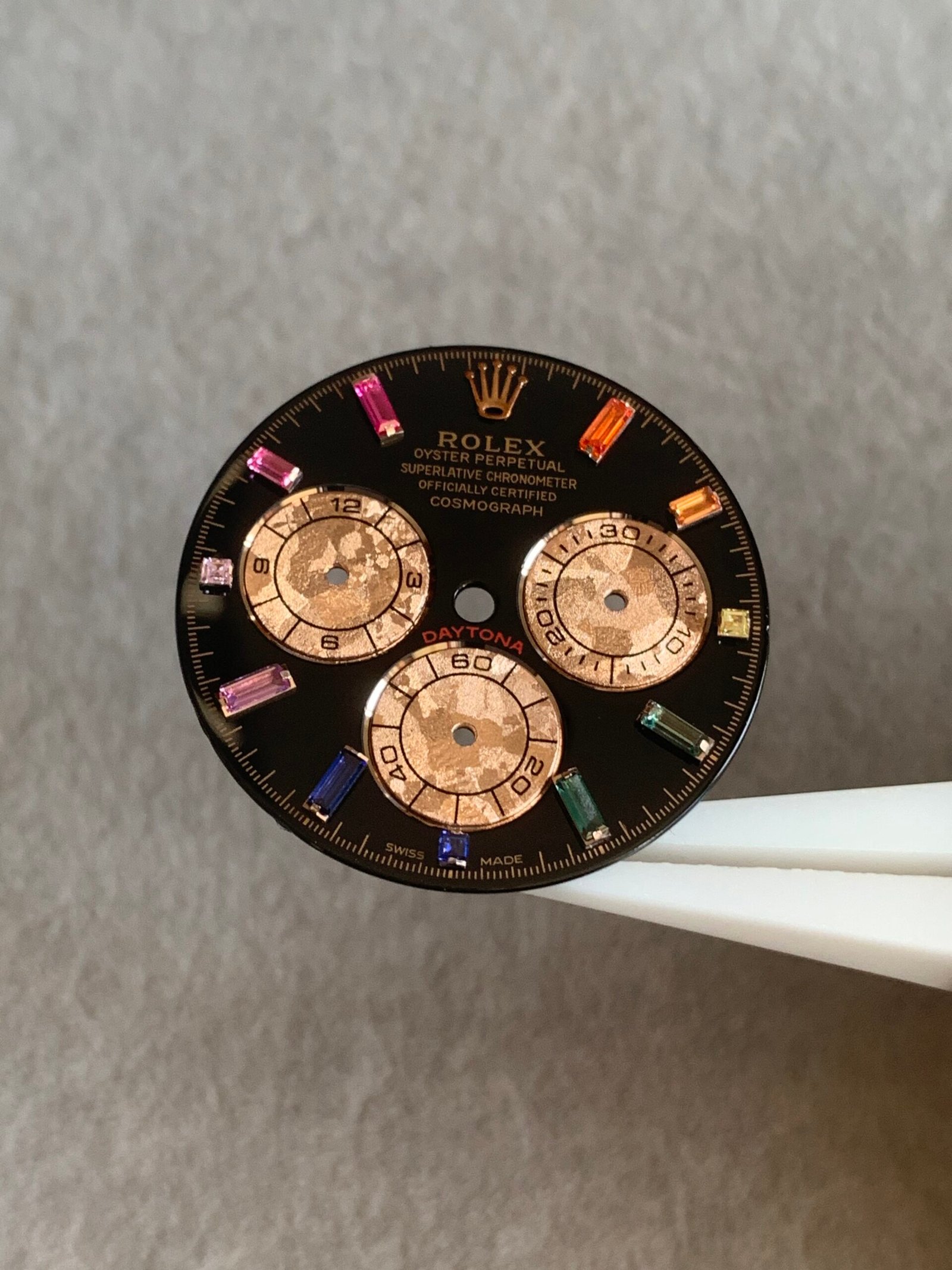 Rolex Daytona Rainbow Bezel Set - Image 7
