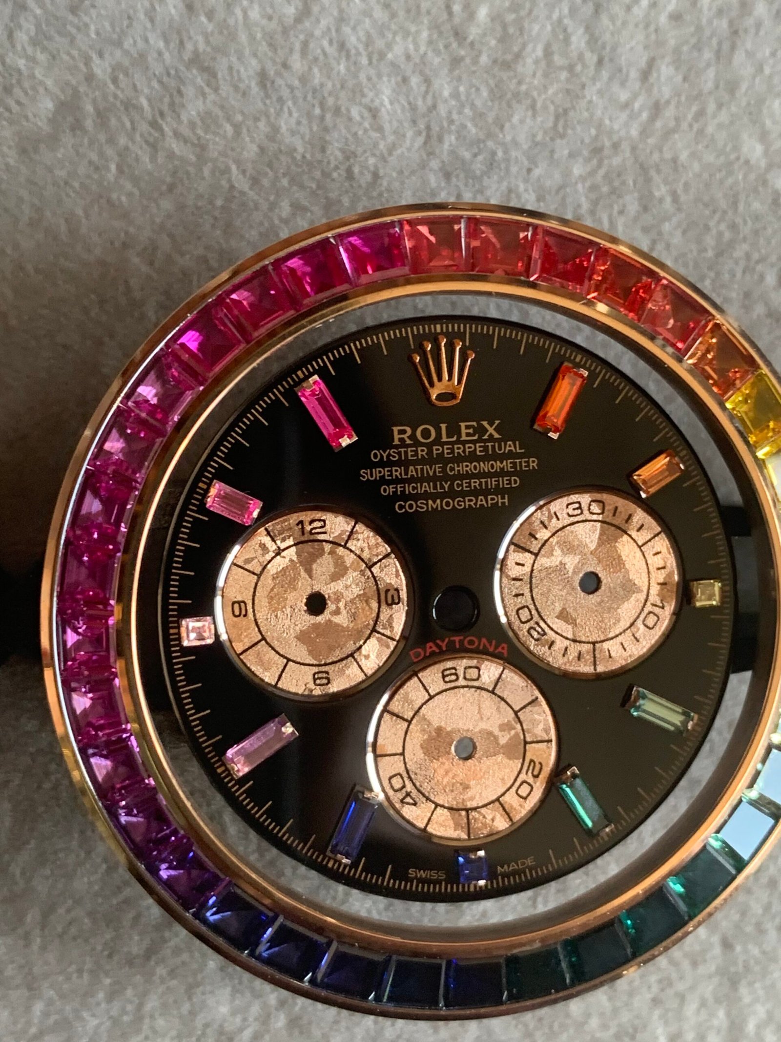 Rolex Daytona Rainbow Bezel Set - Image 6