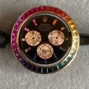 Rolex Daytona Rainbow Bezel Set