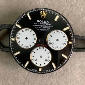 Commonly seen in Daytona series dials, Le Mans dials, and 4130/4131 movements.