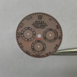 Rolex Daytona pink mother-of-pearl dial, natural mother-of-pearl, digital time, suitable for 4130 movement