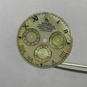 Rolex Daytona Four Beauties Yellow Mother-of-Pearl Replacement Dial for 4130 Movement