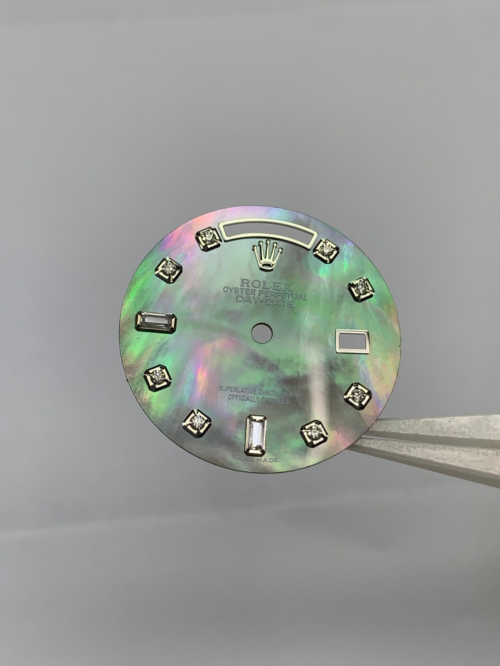 Rolex 36dd Tahitian black mother-of-pearl dial, 6, 9T square diamonds, suitable for 3055/3155 movement - Image 8