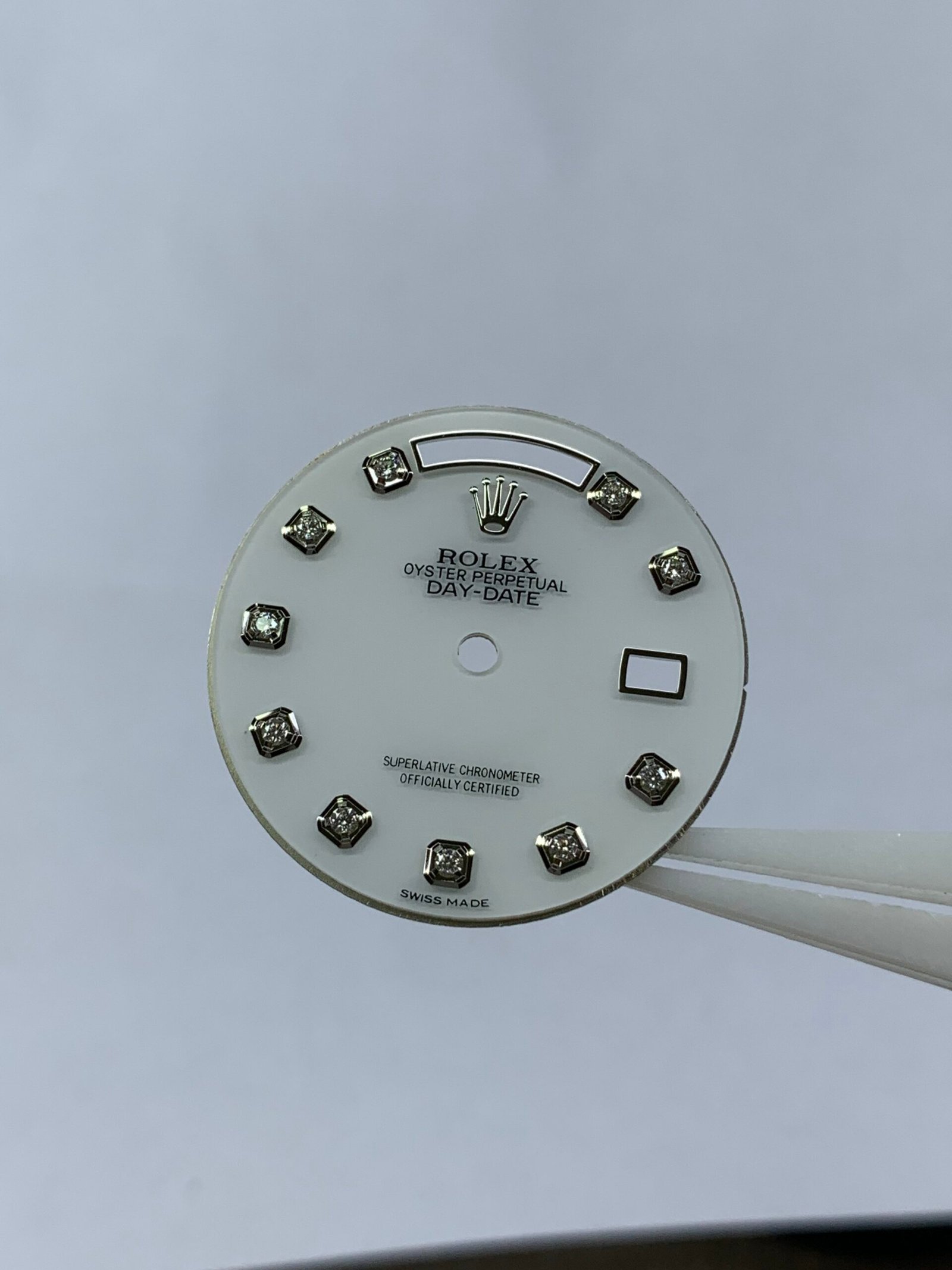 Rolex 36DD opal dial with gemstone markers for 3055/3155 movement - Image 10