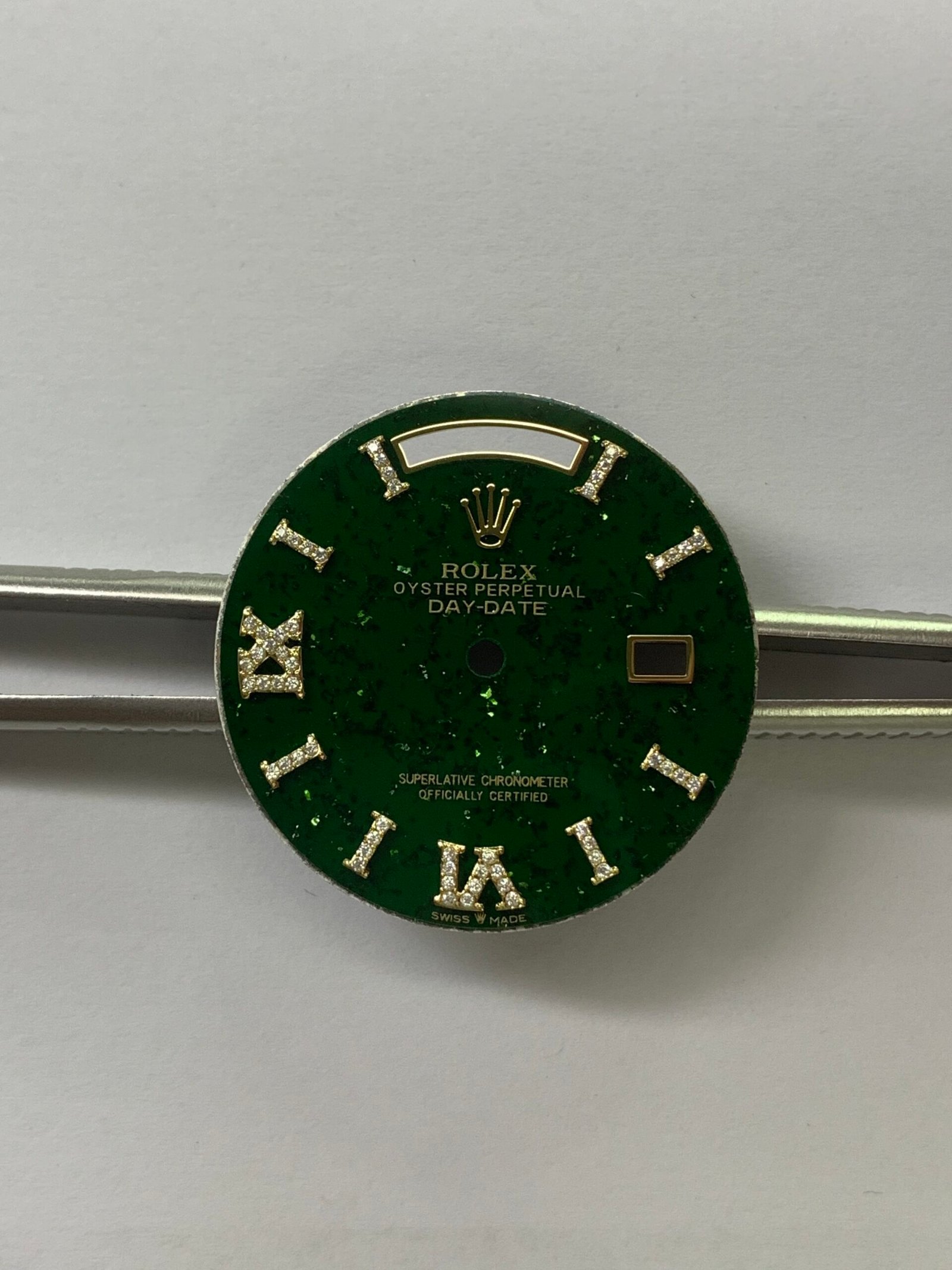 Rolex 36dd green gold dial Roman jewel scale 3055 3155 movement applicable