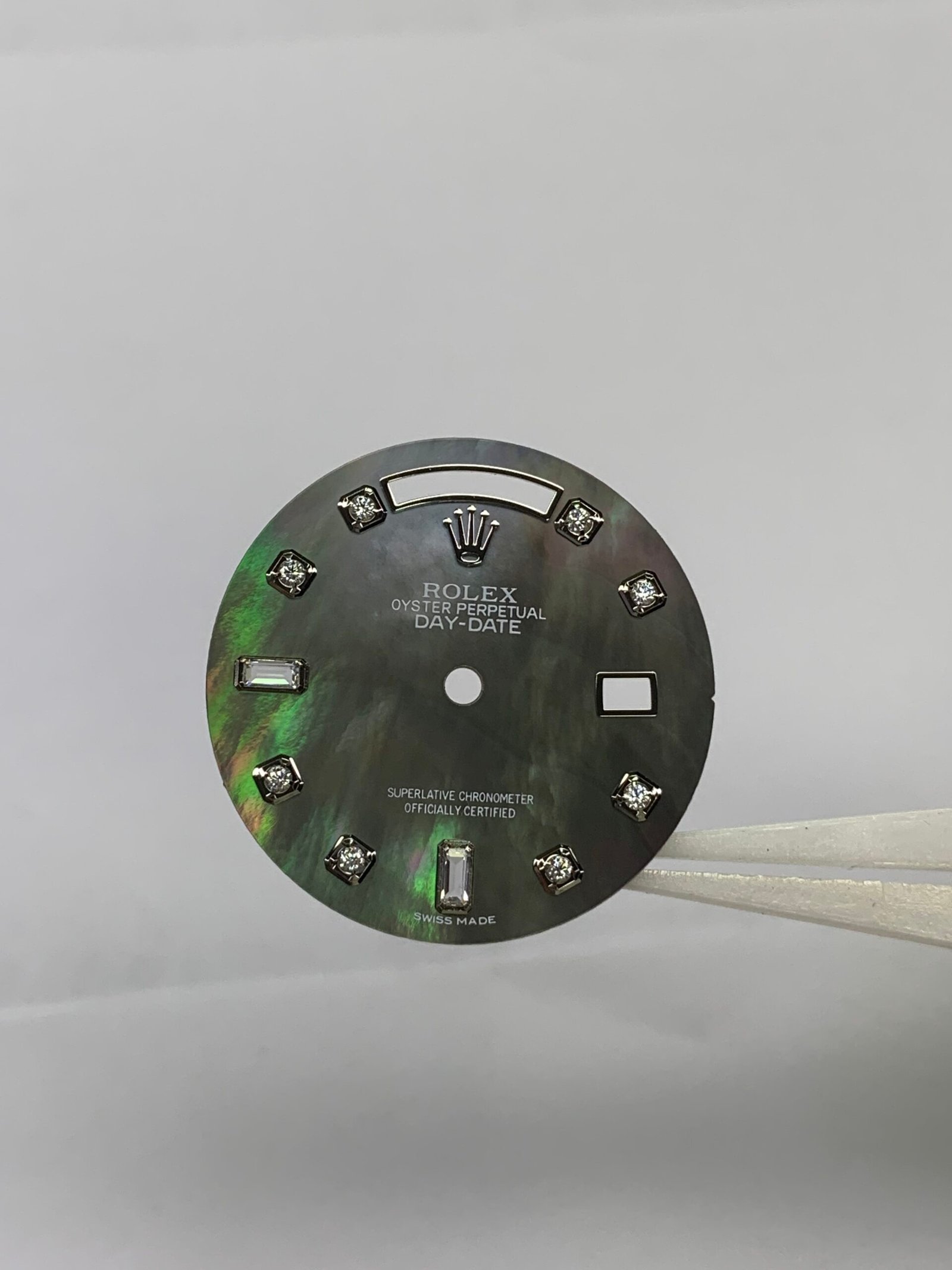 Rolex 36dd Tahitian black mother-of-pearl dial, 6, 9T square diamonds, suitable for 3055/3155 movement - Image 9