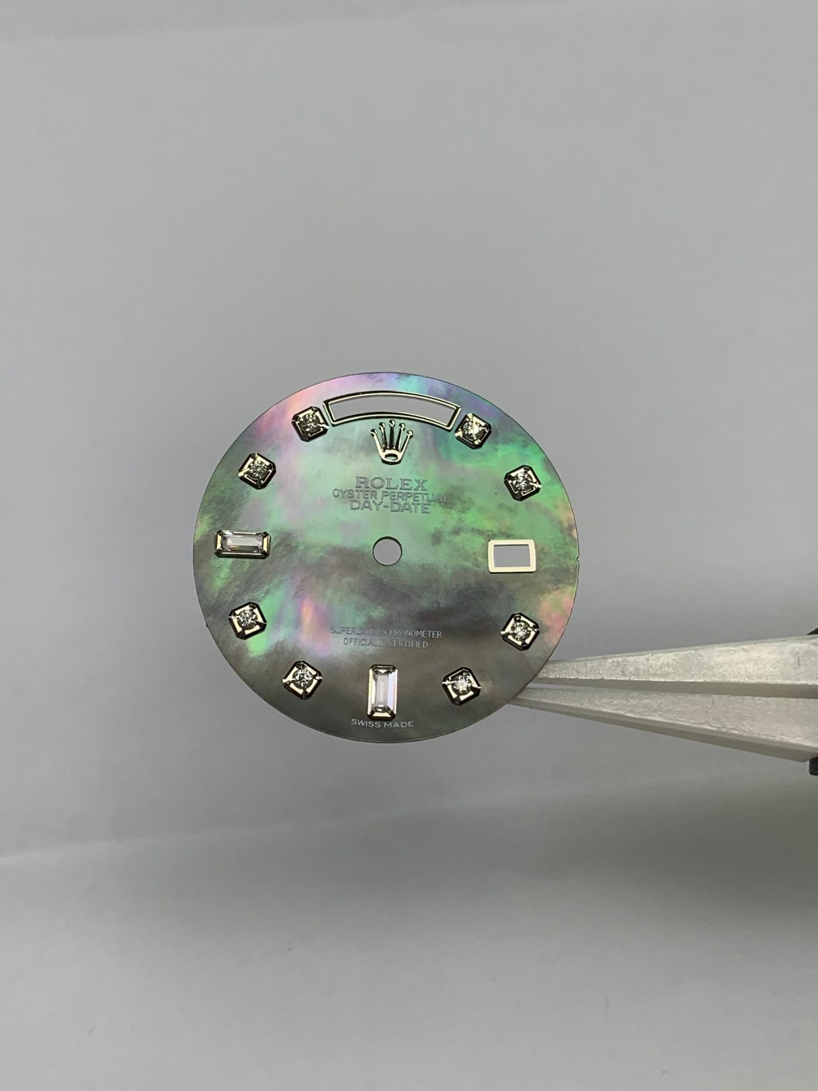 Rolex 36dd Tahitian black mother-of-pearl dial, 6, 9T square diamonds, suitable for 3055/3155 movement - Image 7