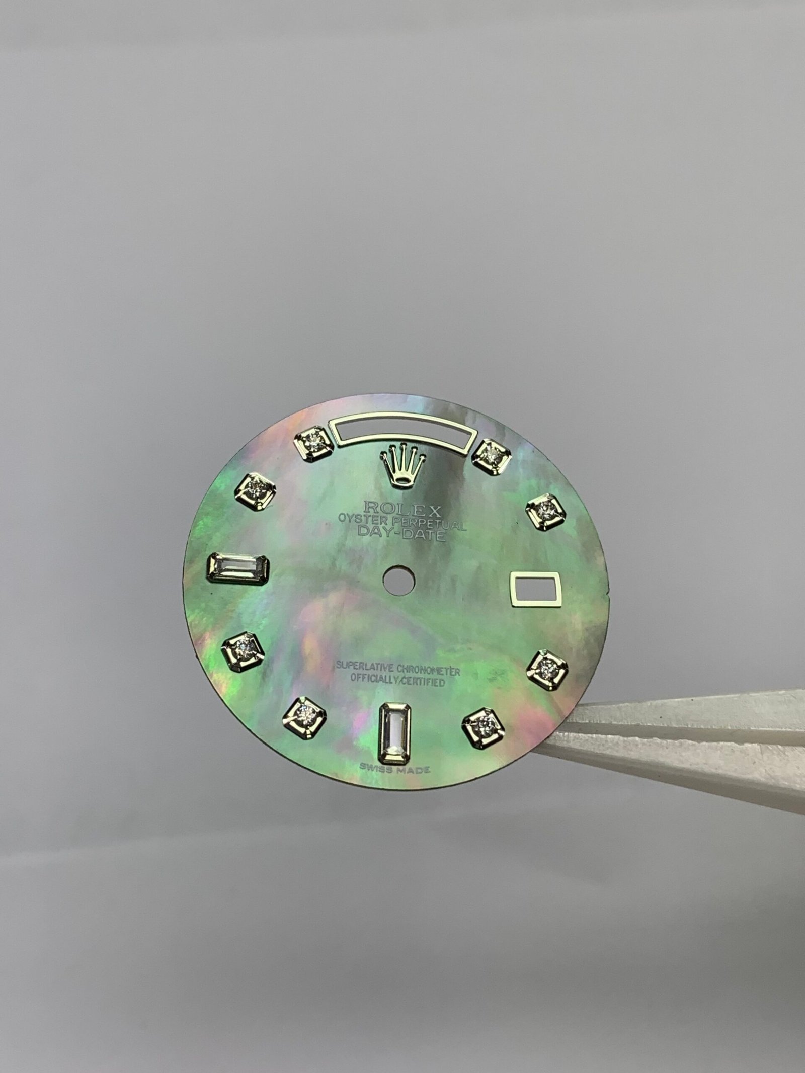 Rolex 36dd Tahitian black mother-of-pearl dial, 6, 9T square diamonds, suitable for 3055/3155 movement - Image 10