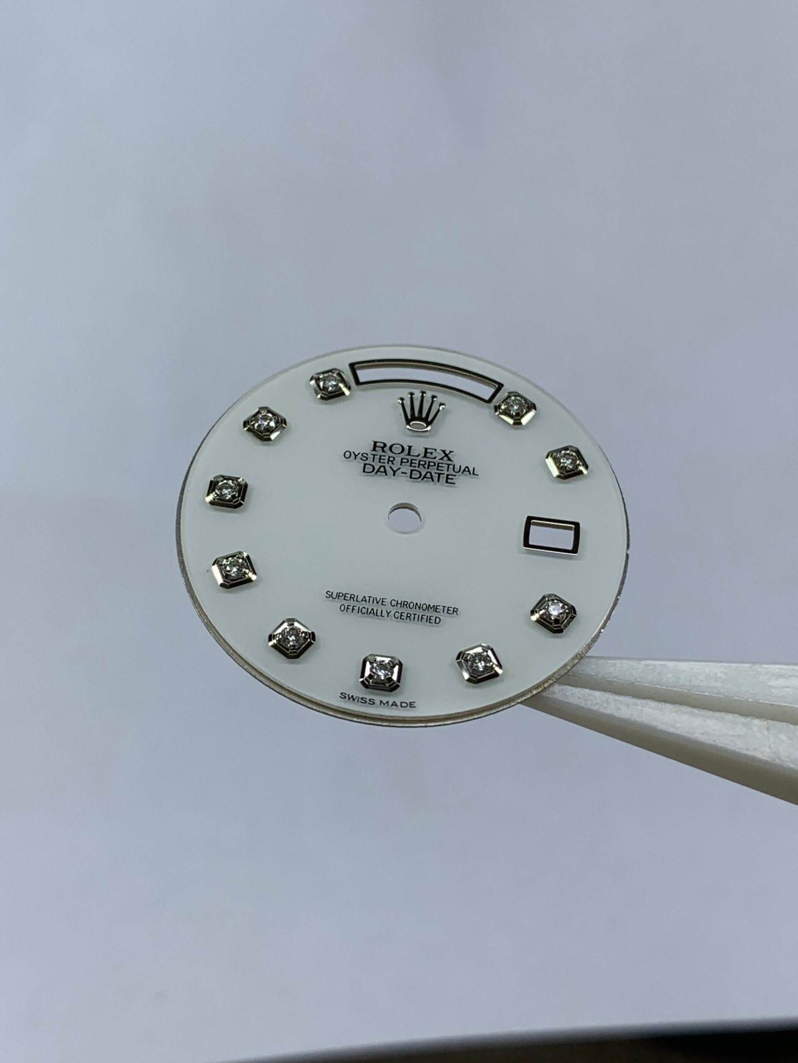 Rolex 36DD opal dial with gemstone markers for 3055/3155 movement - Image 9