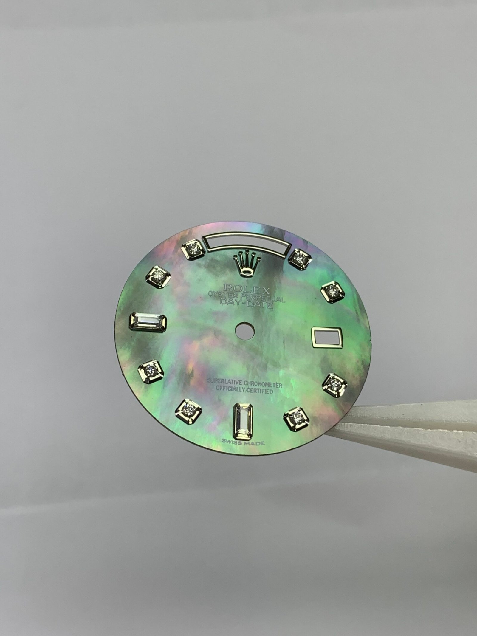 Rolex 36dd Tahitian black mother-of-pearl dial, 6, 9T square diamonds, suitable for 3055/3155 movement - Image 5