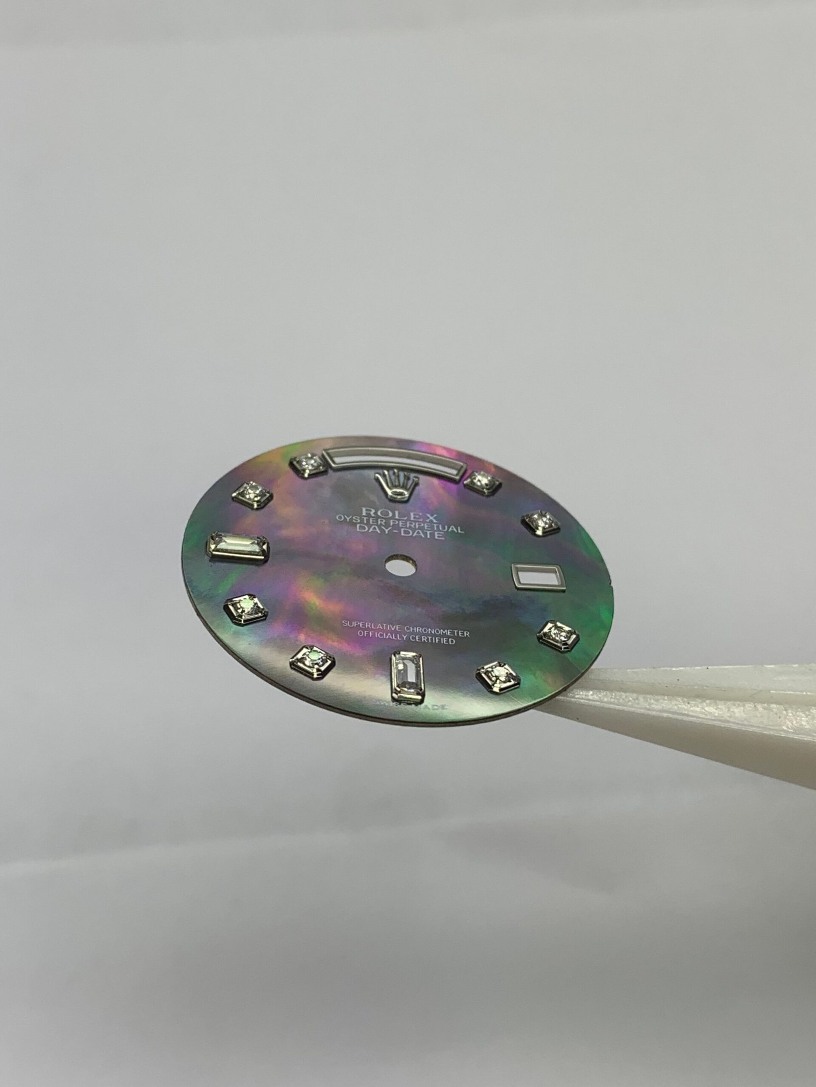 Rolex 36dd Tahitian black mother-of-pearl dial, 6, 9T square diamonds, suitable for 3055/3155 movement - Image 11