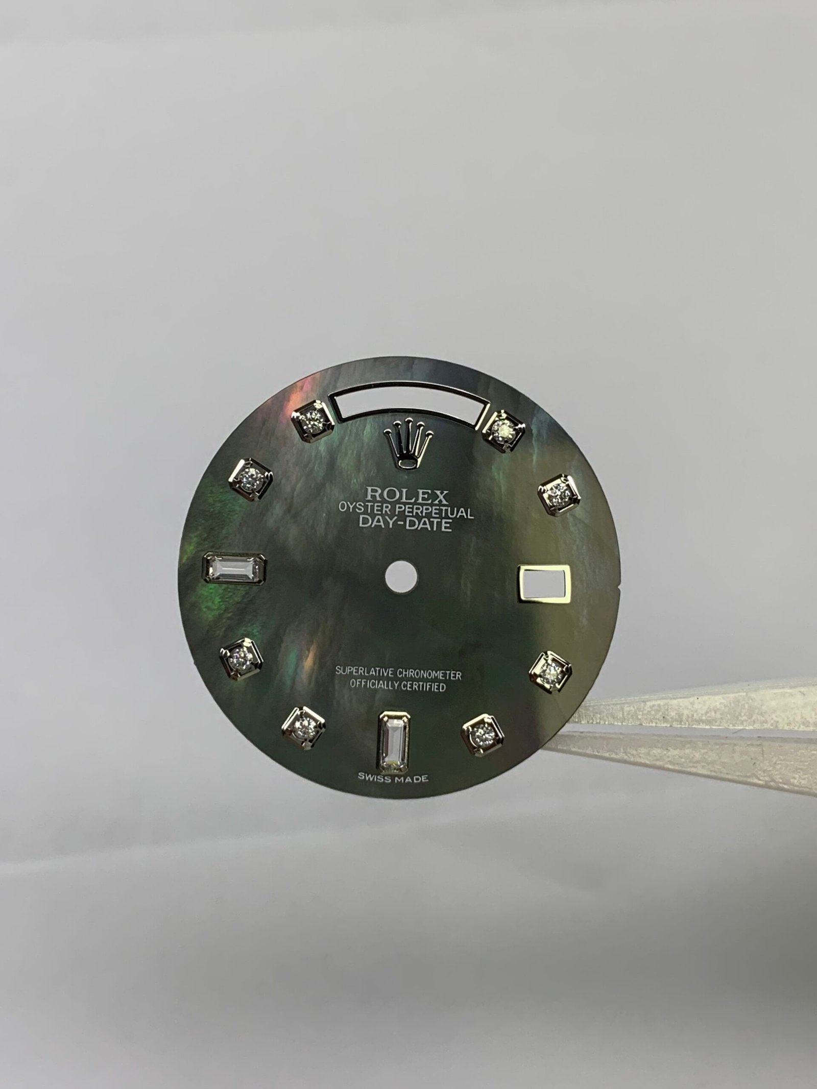 Rolex 36dd Tahitian black mother-of-pearl dial, 6, 9T square diamonds, suitable for 3055/3155 movement - Image 4